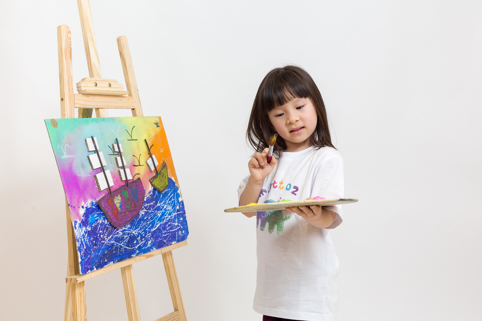 孩子上幼儿美术培训班的好处